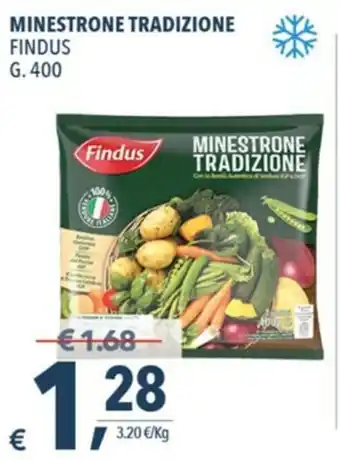 A&O Findus Minestrone Tradizione 400g offerta