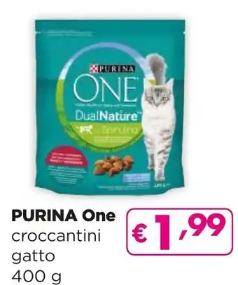 La Saponeria PURINA One croccantini gatto 400 g offerta