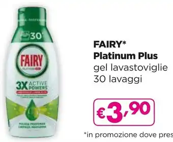 FAIRY Platinum Plus gel lavastoviglie 30 lavaggi