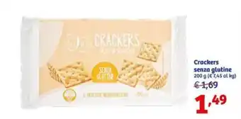 In'S Mercato Crackers senza glutine 200 g offerta