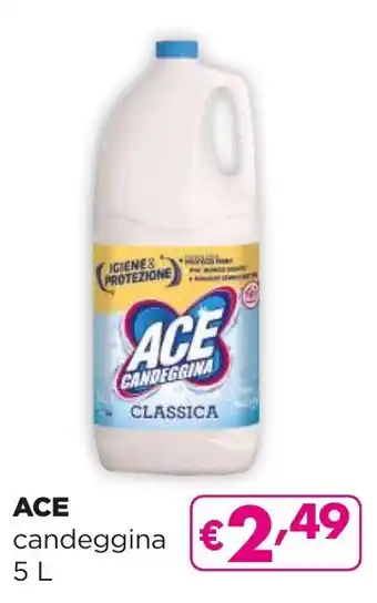 La Saponeria ACE candeggina 5 L offerta