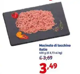 In'S Mercato Macinato di tacchino italia 400 g offerta