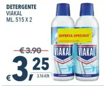 A&O Viakal Detergente 515ml x 2 offerta