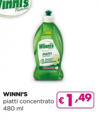 La Saponeria WINNI'S piatti concentrato 480 ml offerta