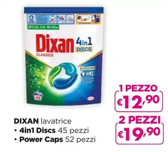 La Saponeria DIXAN lavatrice 4in1 Discs 45 pezzi offerta