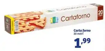 In'S Mercato Carta forno 20 metri offerta