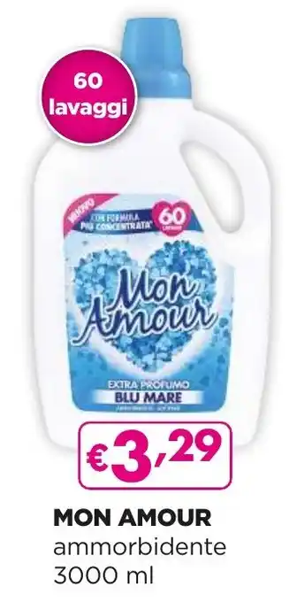 La Saponeria MON AMOUR ammorbidente 3000 ml offerta
