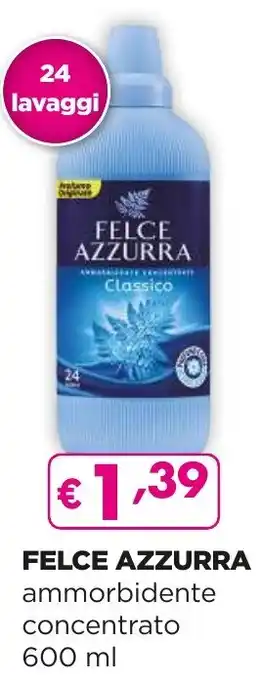 La Saponeria FELCE AZZURRA ammorbidente concentrato 600 ml offerta