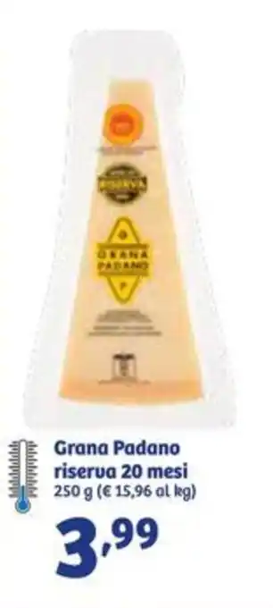 In'S Mercato Grana Padano riserva 20 mesi 250 g offerta