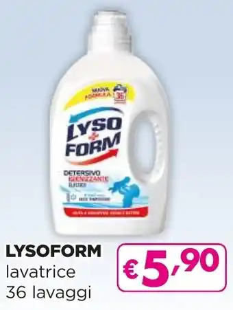 LYSOFORM lavatrice 36 lavaggi