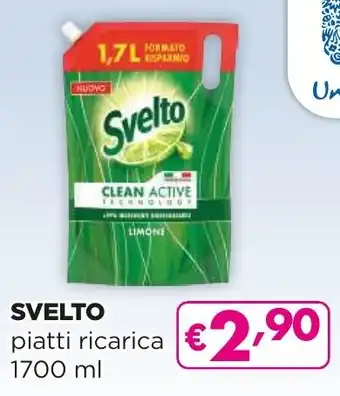 La Saponeria SVELTO piatti ricarica 1700 ml offerta
