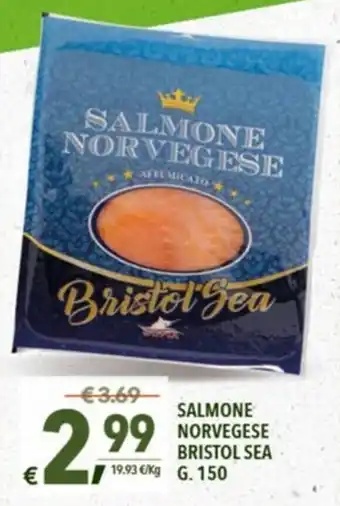 A&O Salmone Norvegese Bristol Sea 150g offerta