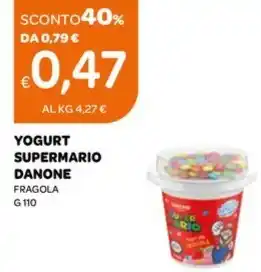 Ekom YOGURT SUPERMARIO DANONE FRAGOLA offerta