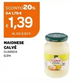 Ekom MAIONESE CALVÉ CLASSICA offerta