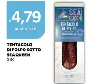 Ekom TENTACOLO DI POLPO COTTO SEA QUEEN offerta