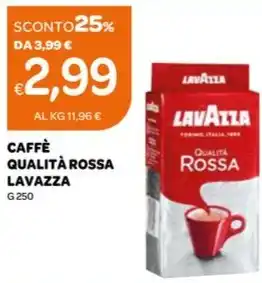 Ekom CAFFÈ QUALITÀ ROSSA LAVAZZA offerta