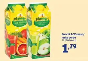 Succhi ACE rosso/ mela verde 2 l
