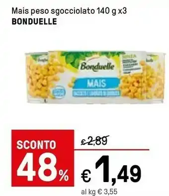 Iper La Grande Bonduelle Mais offerta