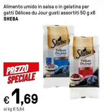Iper La Grande Sheba Cibo per gatti offerta