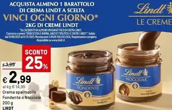 Iper La Grande Lindt Cioccolato offerta