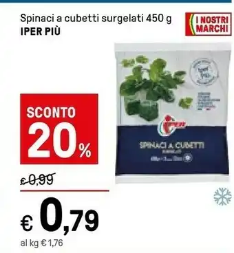 Iper La Grande Spinaci offerta