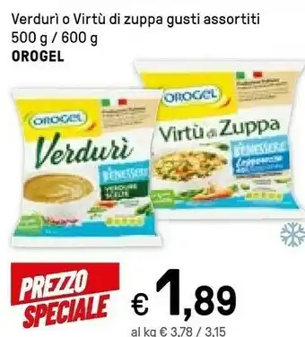 Iper La Grande Orogel Surgelati offerta