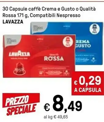 Iper La Grande Nespresso Capsule caffè offerta