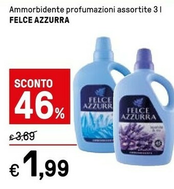 Iper La Grande Felce Azzurra Ammorbidente offerta