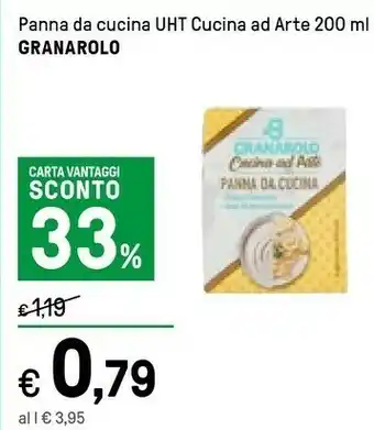 Iper La Grande Granarolo Panna offerta
