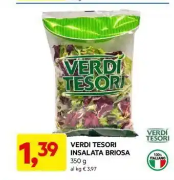 DPiù VERDI TESORI INSALATA BRIOSA offerta