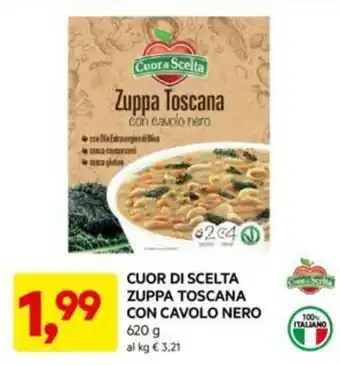 DPiù CUOR DI SCELTA ZUPPA TOSCANA CON CAVOLO NERO offerta