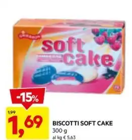 DPiù BISCOTTI SOFT CAKE offerta