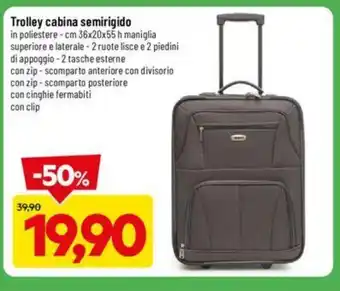 DPiù Trolley cabina semirigido offerta