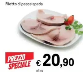 Iper La Grande Filetto di pesce spada offerta