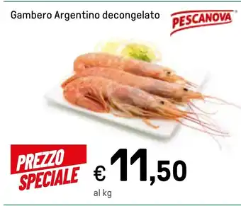 Iper La Grande Gambero Argentino decongelato offerta