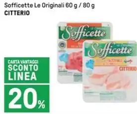 Iper La Grande Sofficette Le Originali 60 g / 80 g CITTERIO offerta