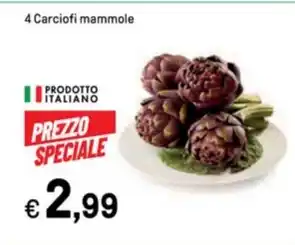 Iper La Grande 4 Carciofi mammole offerta