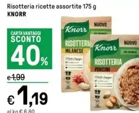 Iper La Grande Risotteria ricette assortite 175 g KNORR offerta