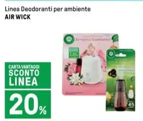Iper La Grande Linea Deodoranti per ambiente AIR WICK offerta