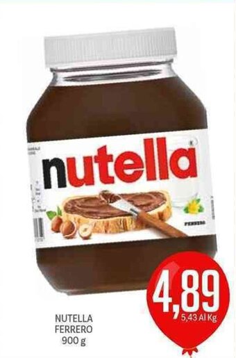 Supermercati Piccolo Nutella Ferrero 900 g offerta