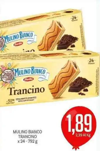Supermercati Piccolo Mulino Bianco Trancino x24 - 792 g offerta