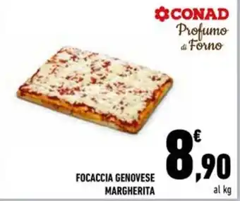 Conad FOCACCIA GENOVESE MARGHERITA offerta