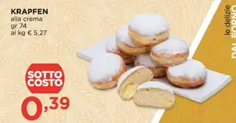 KRAPFEN alla crema gr 74