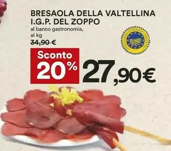 Coop Valtellina Bresaola offerta