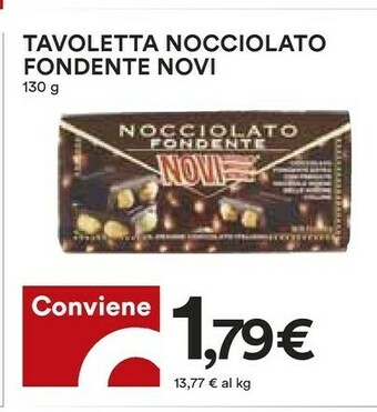 Coop Novi Cioccolato offerta