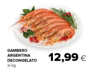 Tigre GAMBERO ARGENTINA DECONGELATO offerta