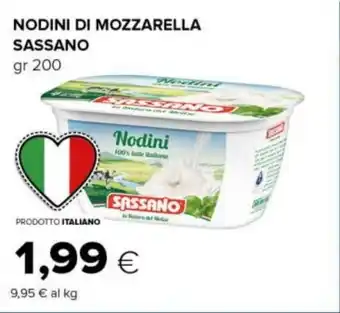 Tigre NODINI DI MOZZARELLA SASSANO gr 200 offerta