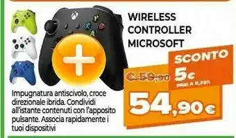 Expert Microsoft Wireless Controller offerta