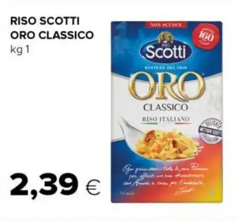 Tigre RISO SCOTTI ORO CLASSICO kg 1 offerta