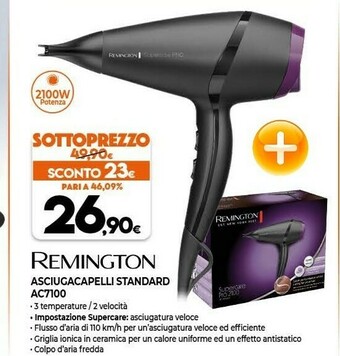 Expert Remington AC7100 2100 W Nero offerta